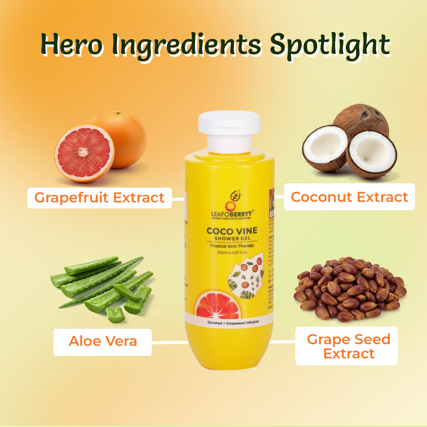 Coco Vine Shower Gel