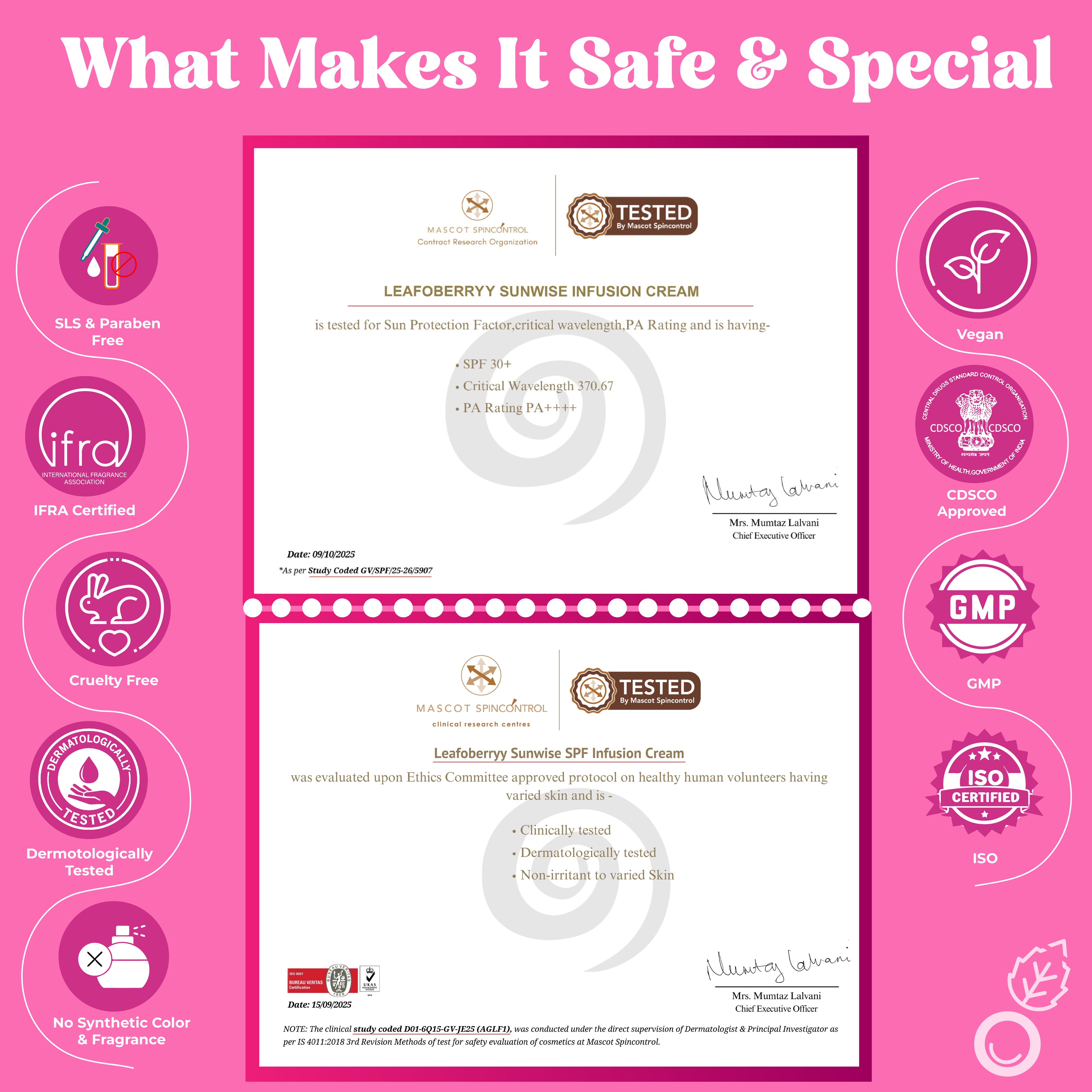 Sunwise SPF Infusion Cream SPF 30 PA++++