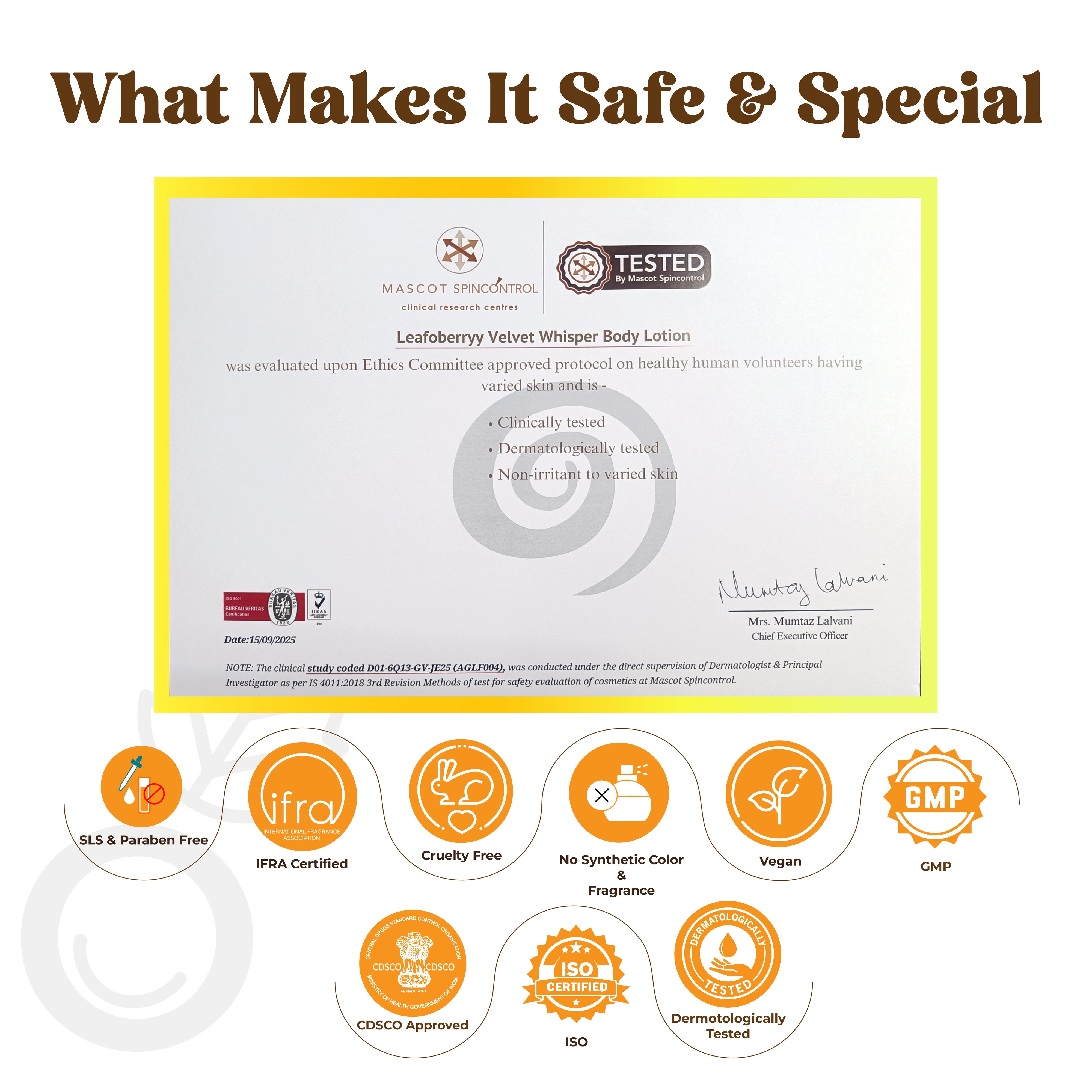 Velvet Whispers Body lotion