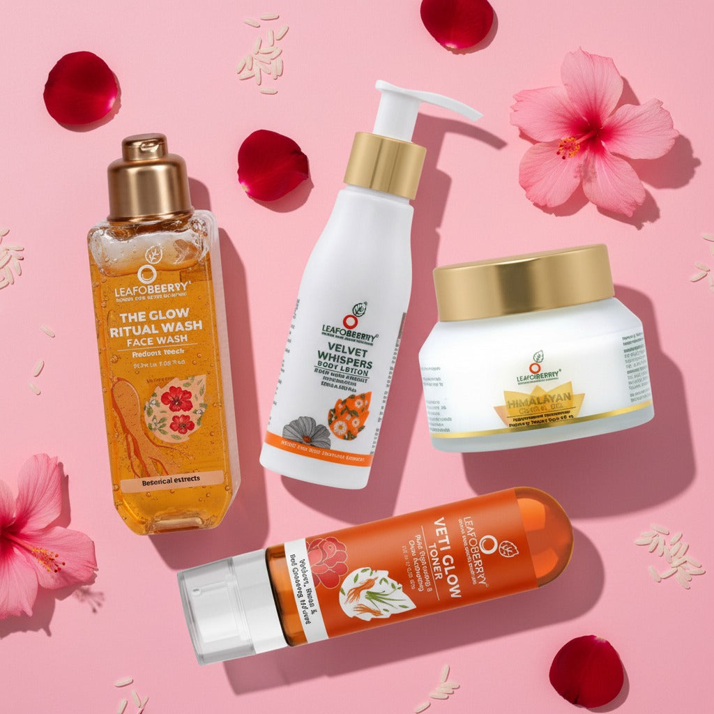 Japanese–Himalayan 4-Step Glow Therapy Kit