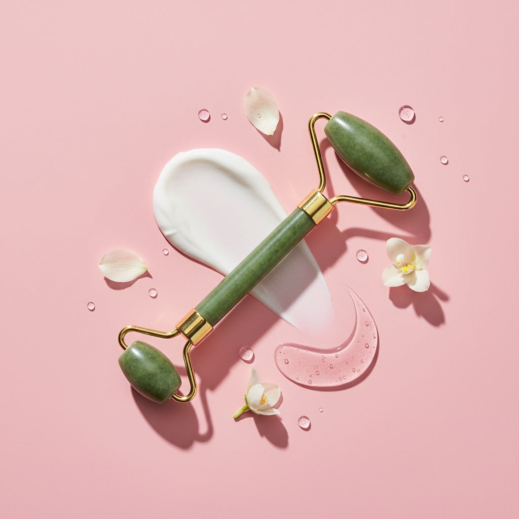 Leafoberryy Beauty Blossom Jade Roller