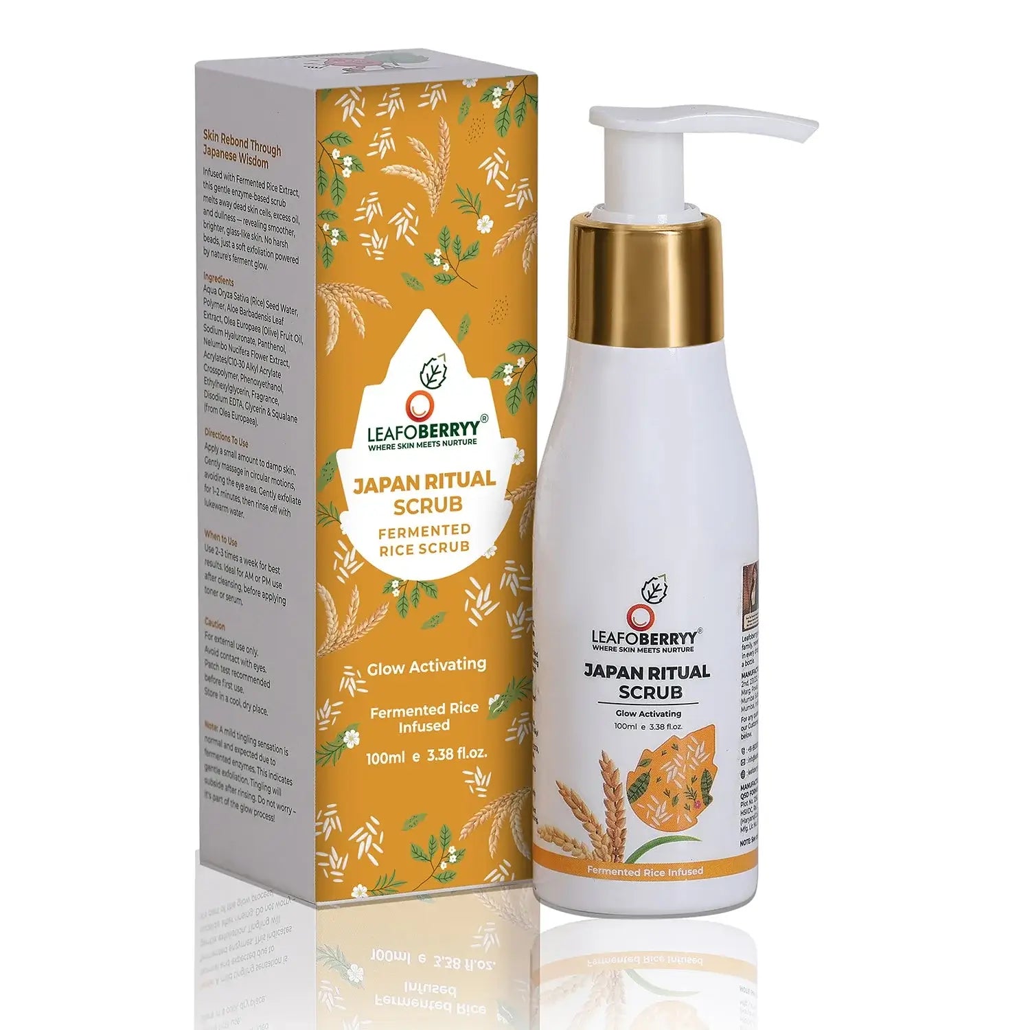 Japan Ritual Scrub with packaging 