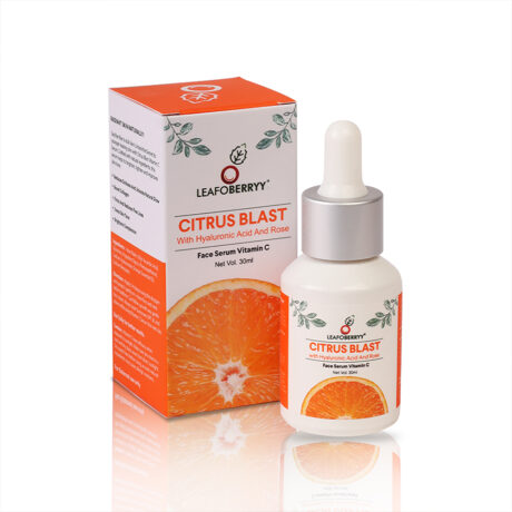 Citrus Blast Face Serum With Hyaluronic Acid and Rose | Vitamin C Face Serum